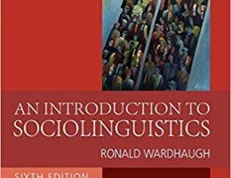 An Introduction to Sociolinguistics