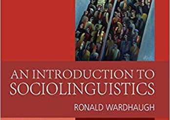 An Introduction to Sociolinguistics